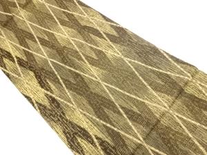 襷模様織出し全通袋帯